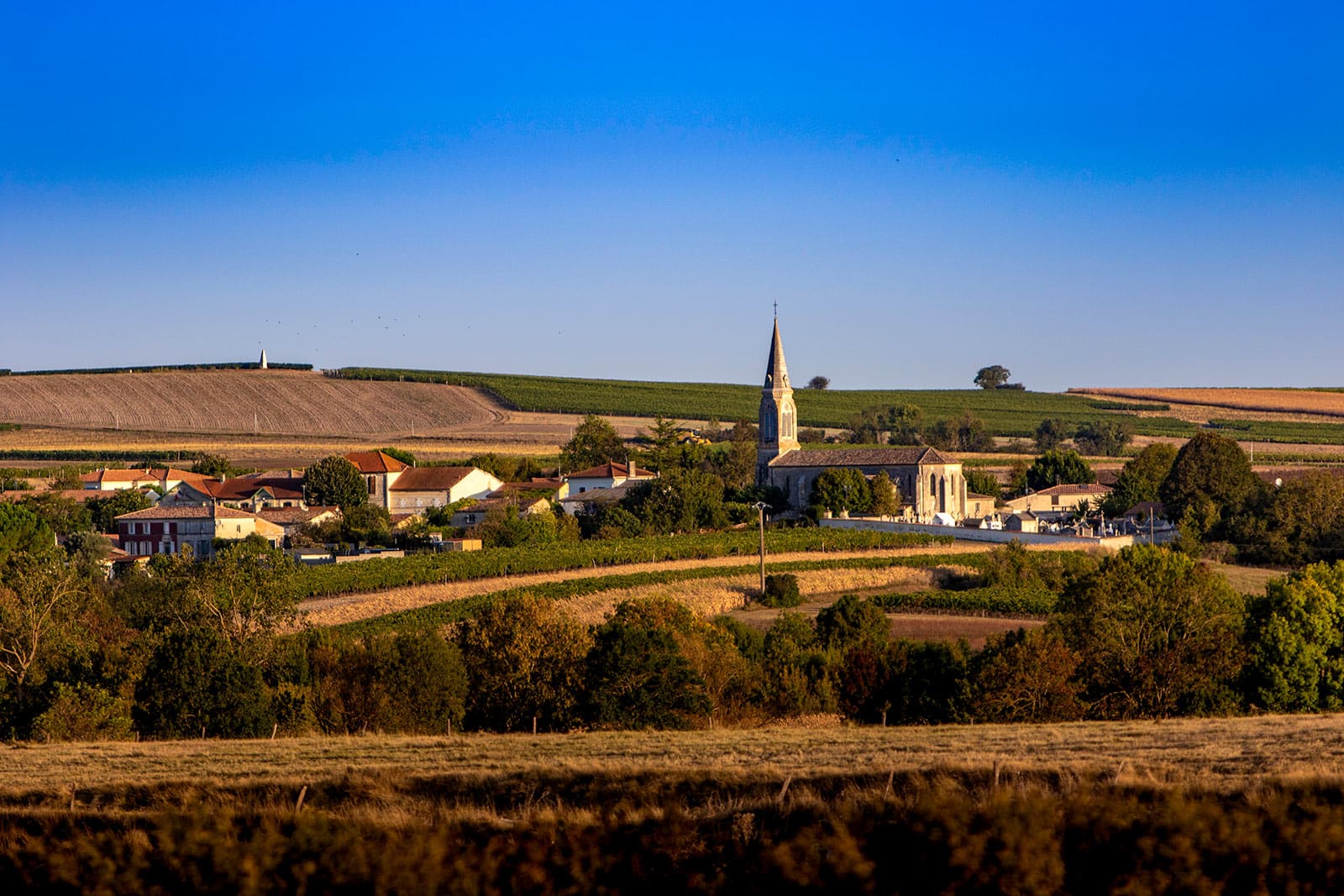 Le bourg de Barzan