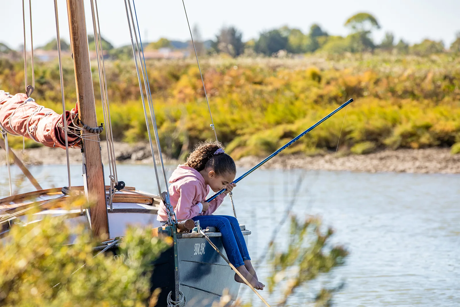 Activités Famille Plus, pêche en famille sur la Seudre