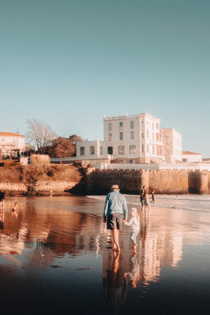 Vacances en famille plage de Pontaillac à Royan