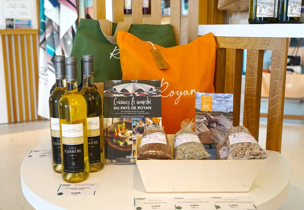 Produits locaux et idées cadeaux en boutique Royan Atlantique