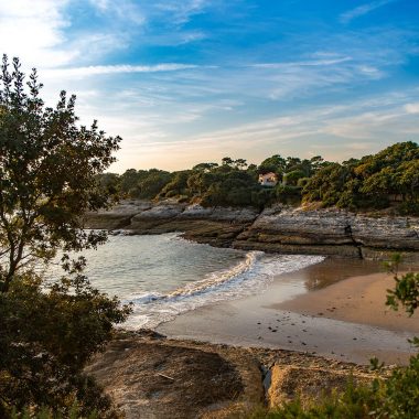 La petite plage du Conseil à Vaux-sur-Mer