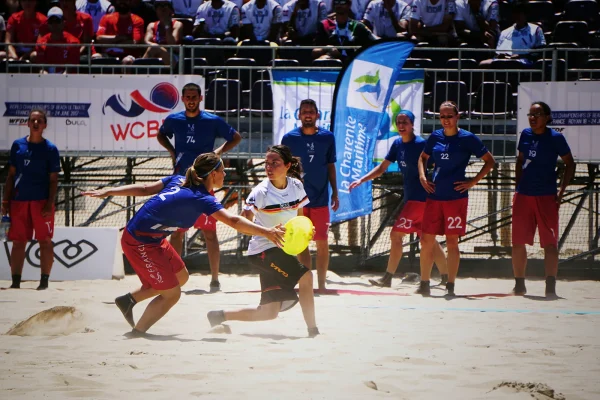 Championnats de Beach ultimate frisbee Royan