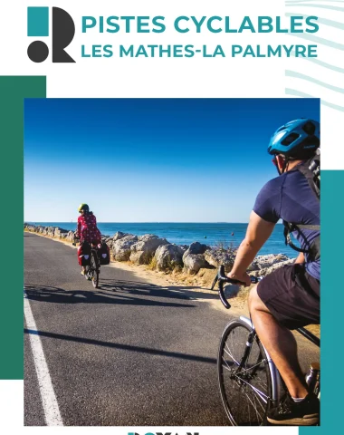 Plan des pistes cyclables Les Mathes-La Palmyre 2024