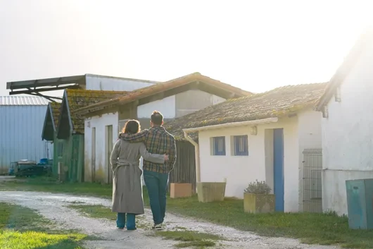 2 amoureux sur le retour de la Pointe de L'Éguille